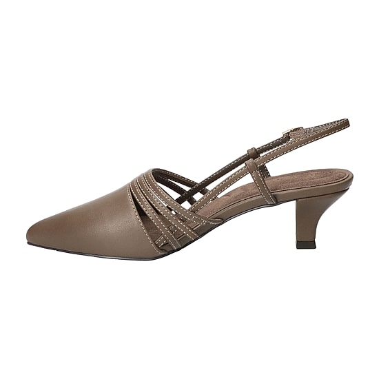 Easy Street Aura Womens Pointed Closed Toe Kitten Heel Pumps