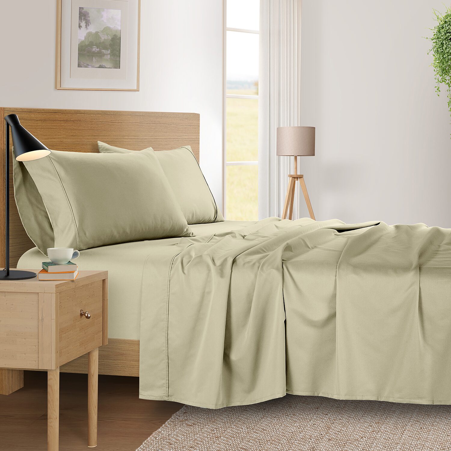 Kathy Ireland Tencel Cooling 500tc Sheet Set