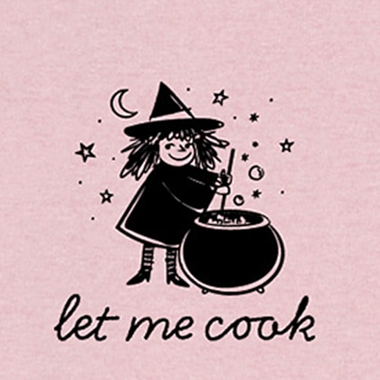 Let Me Cook Witch Big Kid Girls Crew Neck Short Sleeve Regular Fit Big Graphic T-Shirt