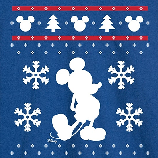 Christmas Cross Stitch Mens Crew Neck Long Sleeve Regular Fit Graphic T-Shirt