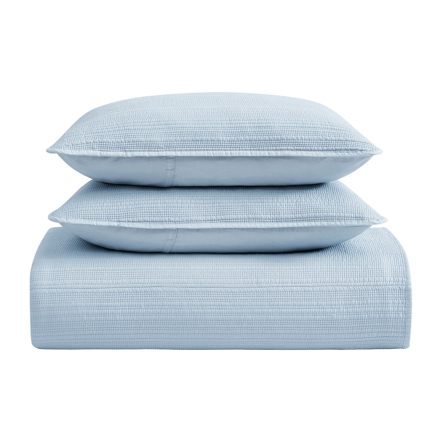 Beatrice Home Fashions Cj Stonewash Qs Quilt Set