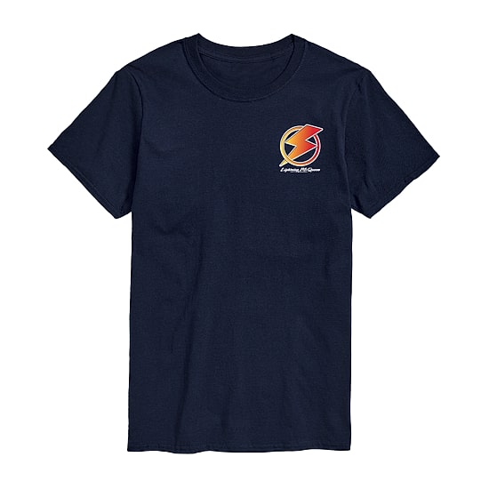 Lightning Mcqueen Racing Mens Crew Neck Short Sleeve Regular Fit Cars Graphic T-Shirt