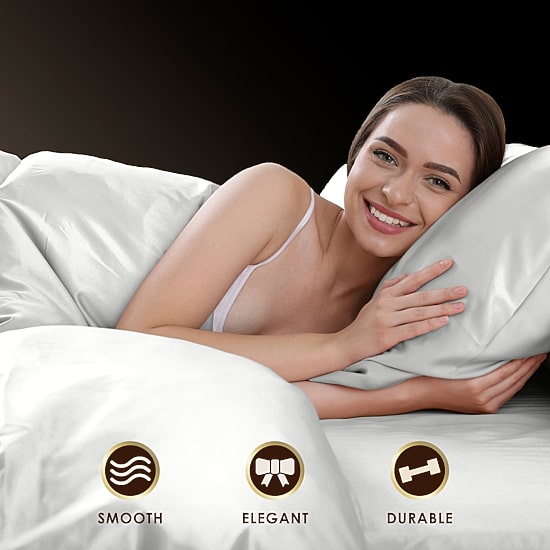 Martex Elegance Satin Wrinkle Resistant Sheet Set