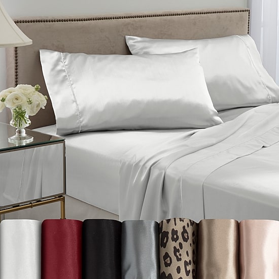 Martex Elegance Satin Wrinkle Resistant Sheet Set