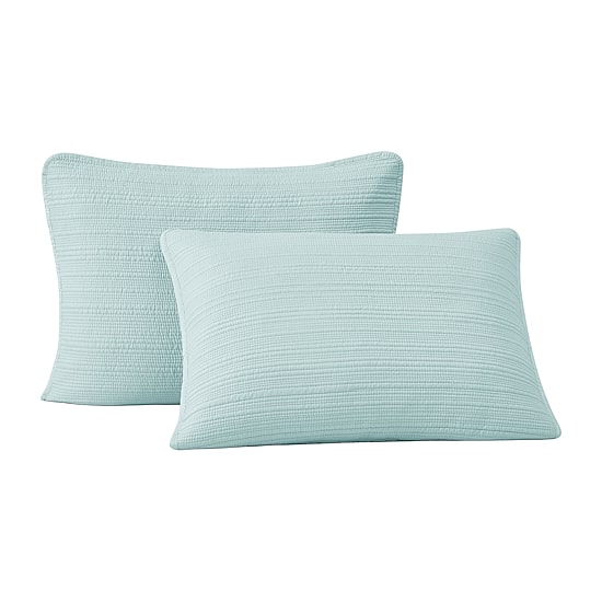 Beatrice Home Fashions Cj Stonewash Qs Quilt Set