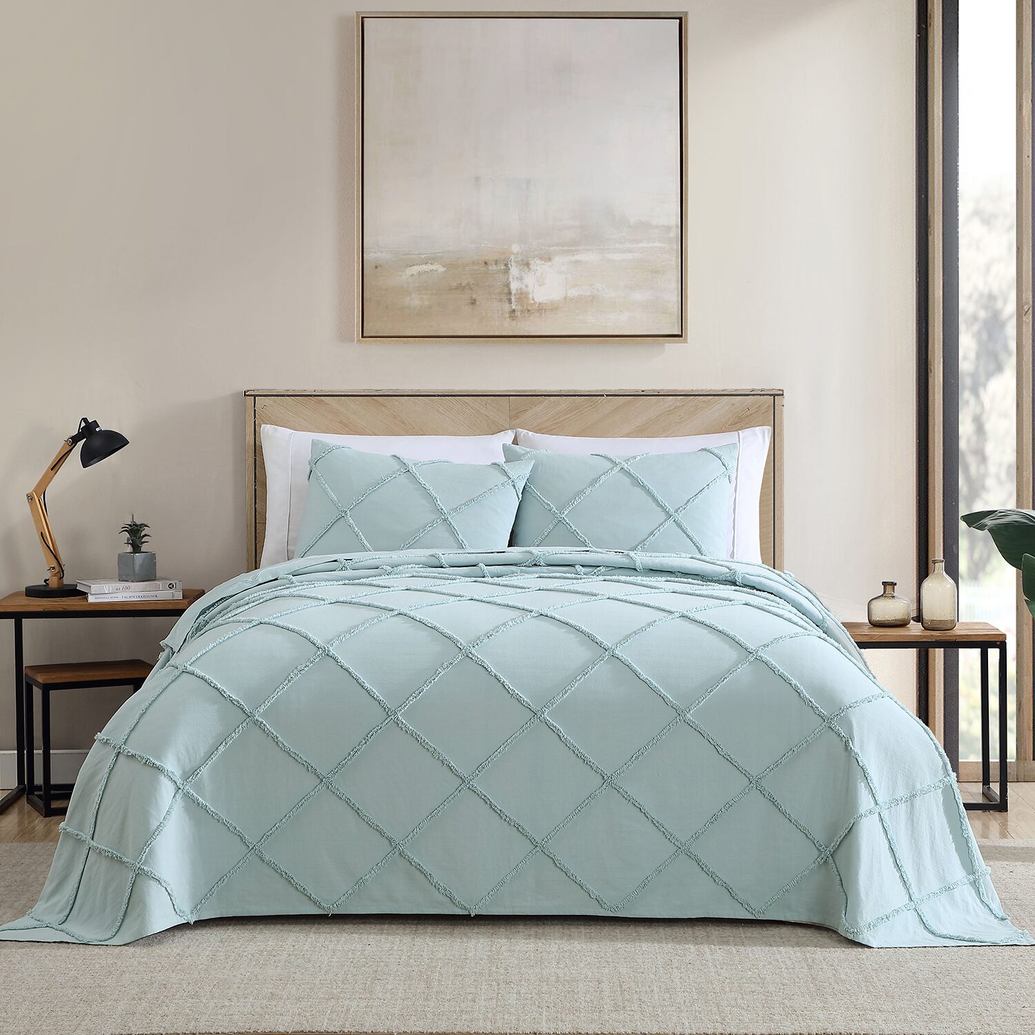 Beatrice Home Fashions Ed Chenille Shm Pillow Sham