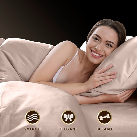 Martex Elegance Satin Wrinkle Resistant Pillowcase