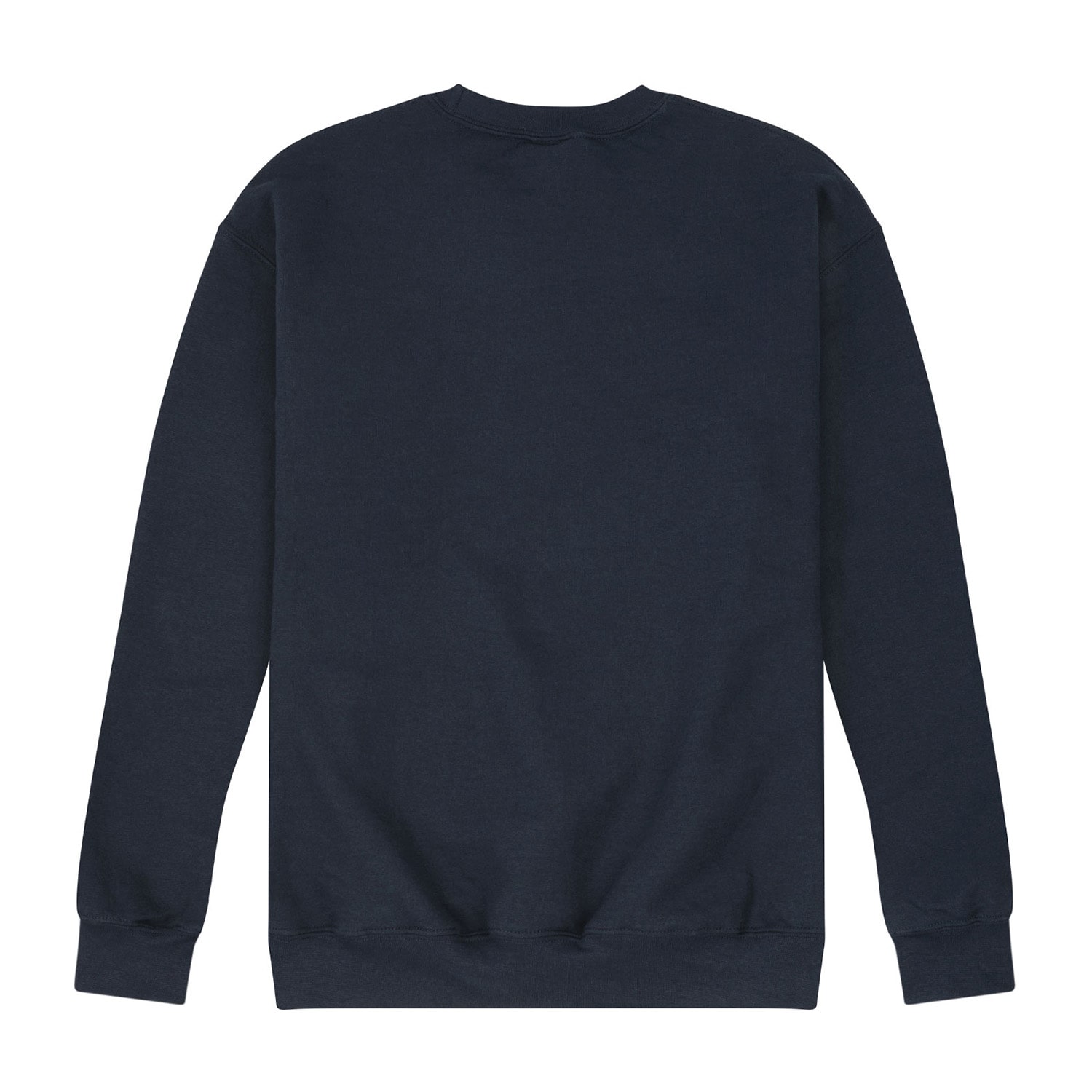 Winter Sledding Mens Crew Neck Long Sleeve Regular Fit Mickey and Friends Graphic T-Shirt