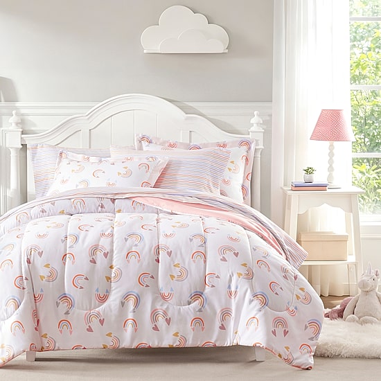 Dream Factory Lucky Hearts Comforter Set