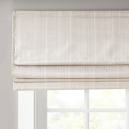 Madison Park Colm Energy Saving Cordless Room Darkening Roman Shade