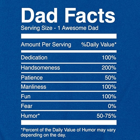 Dad Facts Mens Crew Neck Sleeveless Regular Fit Graphic T-Shirt