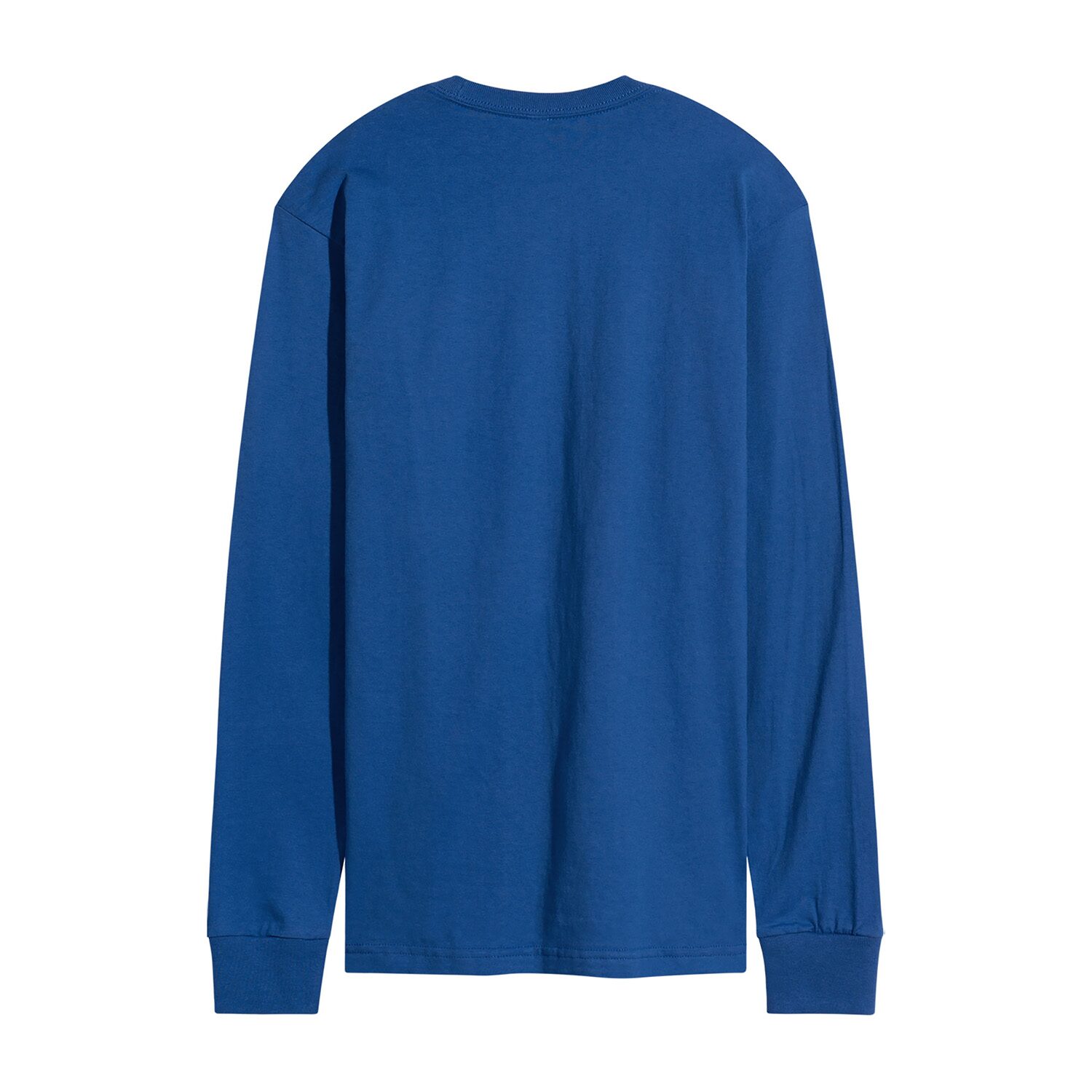 Logo Mens Crew Neck Long Sleeve Regular Fit Peanuts Graphic T-Shirt