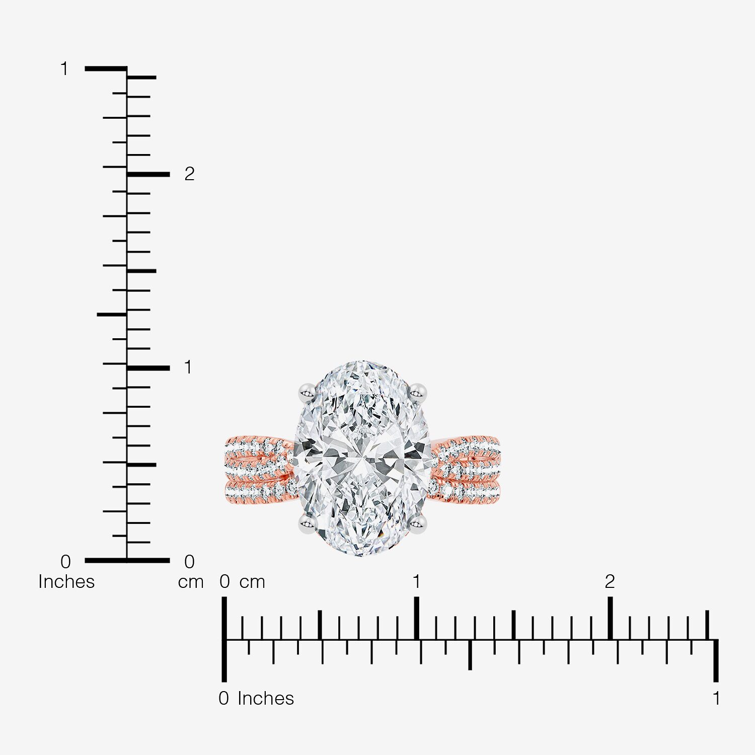 (F-G/ Vs2-Si1) Womens 5 1/2 CT. T.W. Lab Grown White Diamond 10K Gold Round Side Stone Bridal Set
