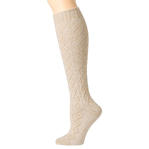 Mixit Womens 1 Pair Knee High Socks In White