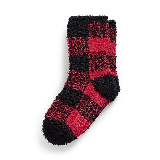 North Pole Trading Co. Little & Big Kid Unisex 1 Pair Crew Socks