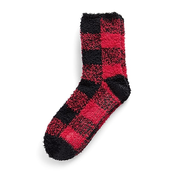 North Pole Trading Co. Womens 1 Pair Crew Socks