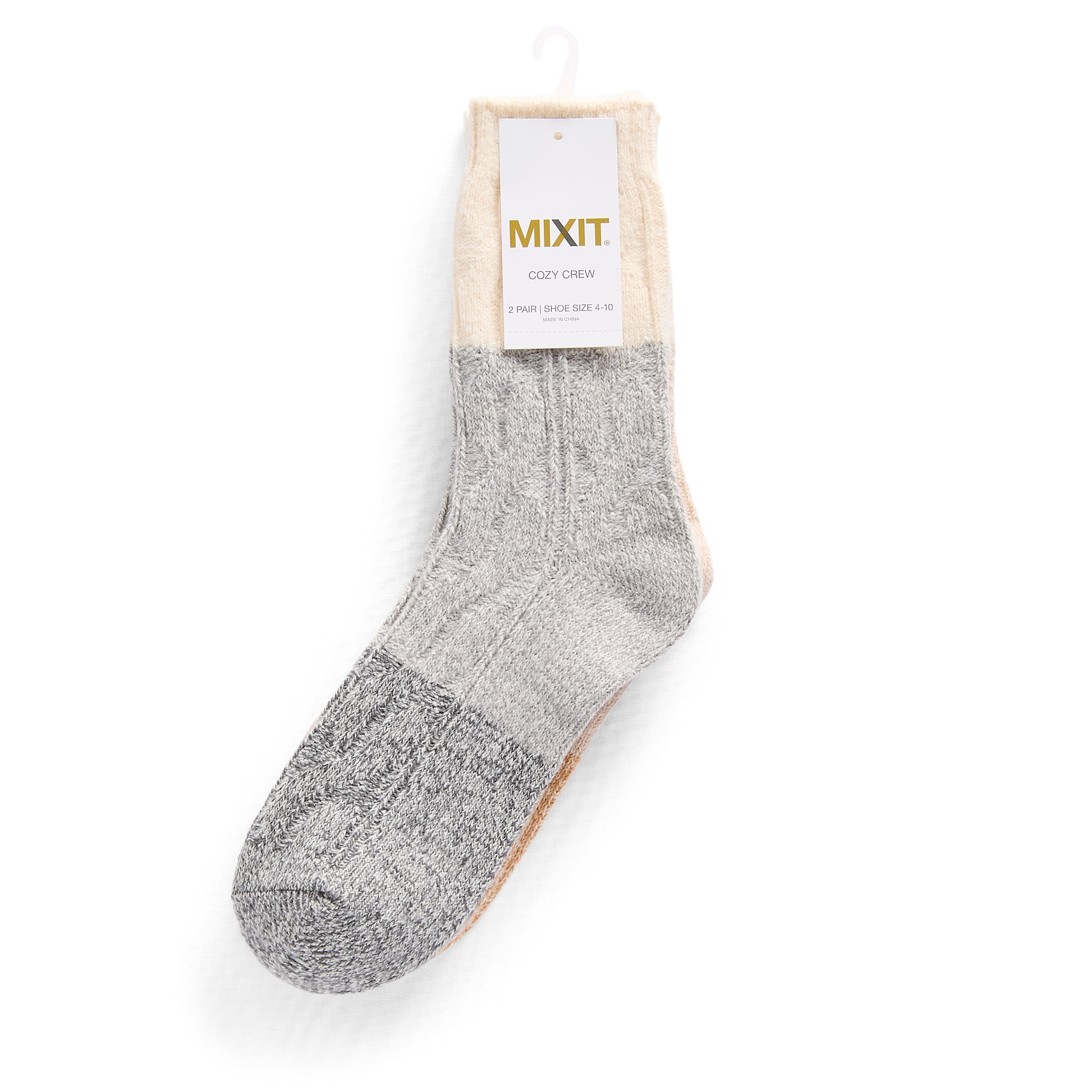 Mixit Womens Crew Socks