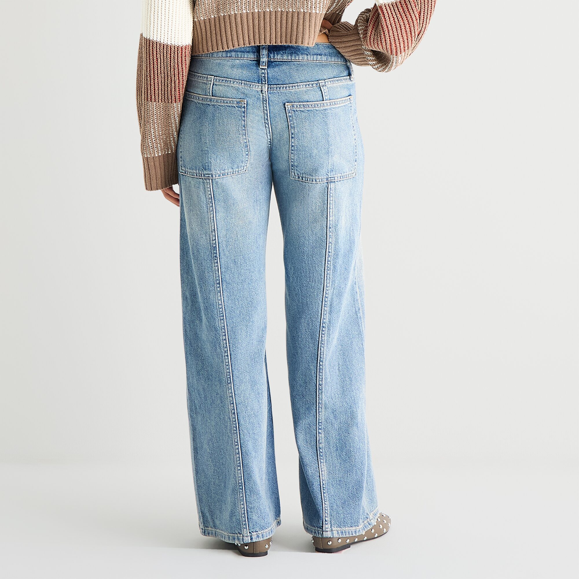 Arizona Womens Low Rise Baggy Fit Jean