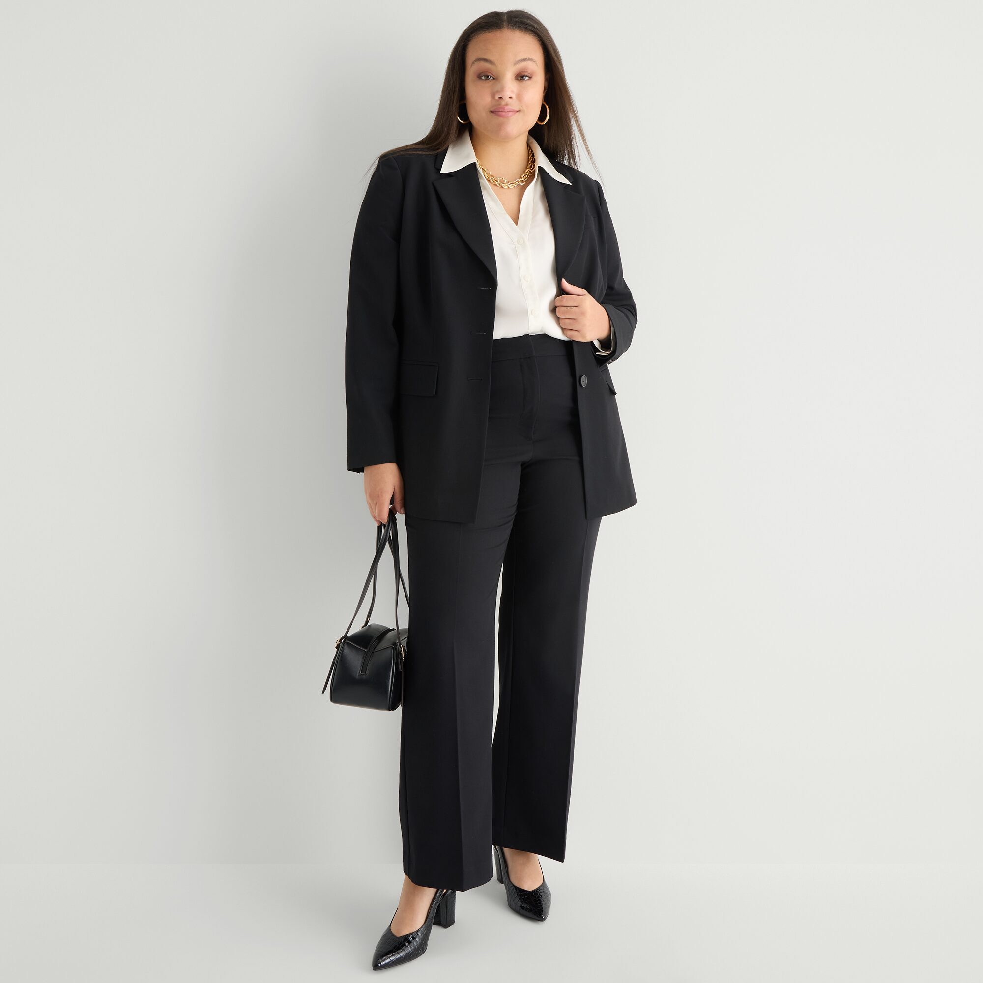 Worthington Womens Plus Regular Fit Blazer