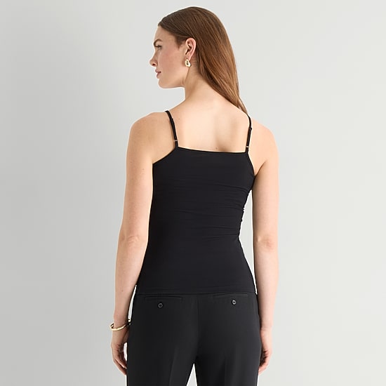 Worthington Womens U Neck Sleeveless Camisole