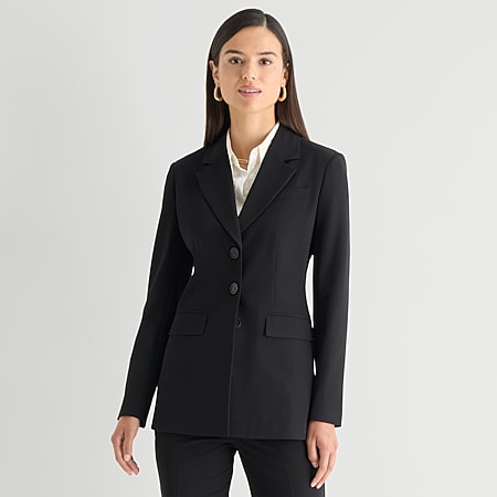 épine epine label basic jacket　ジャケット 黒 Black Label by Evan-Picone Womens Classic Fit Suit Jacket - JCPenney