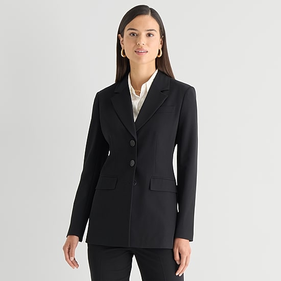 Worthington Womens Regular Fit Blazer