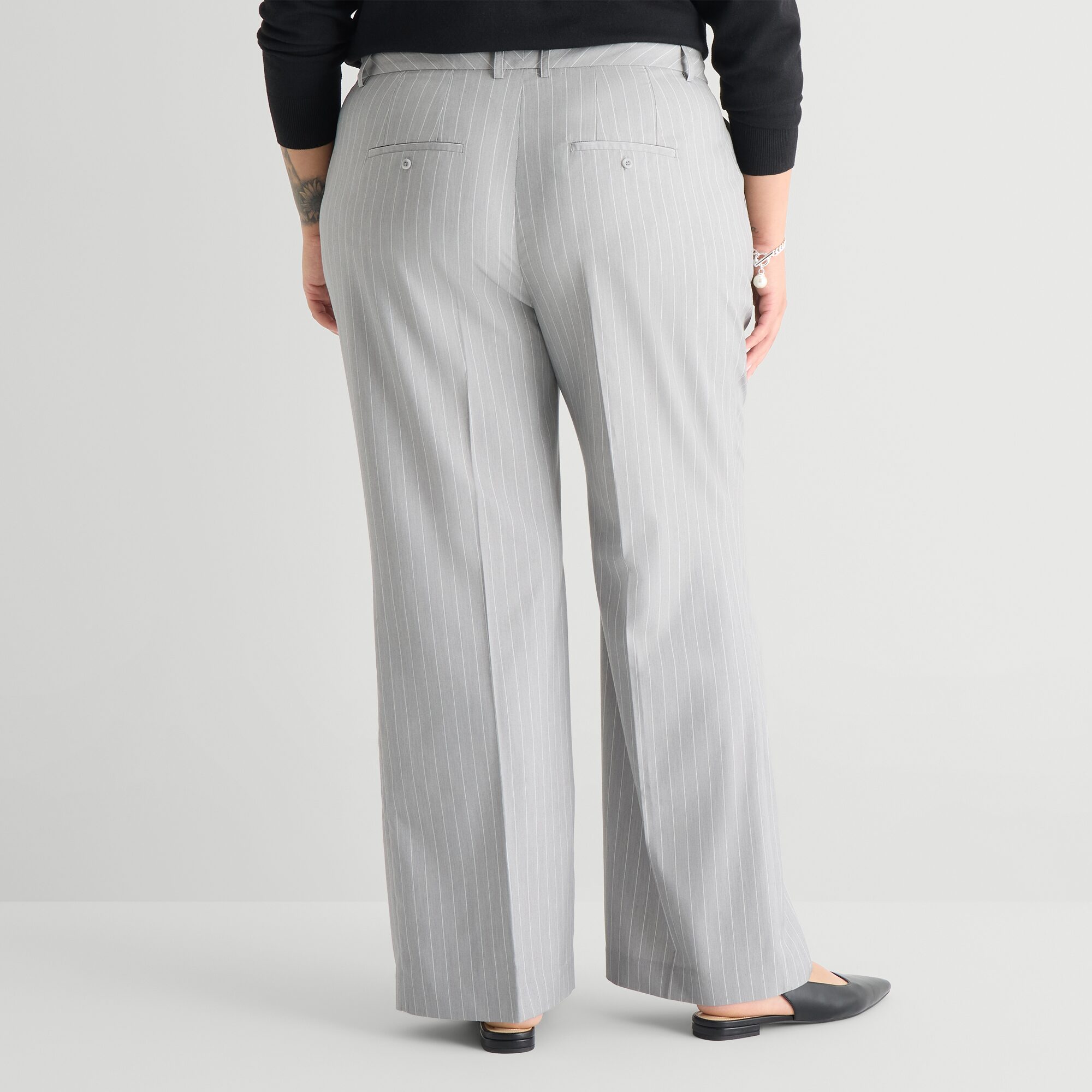 Worthington Plus Womens Modern Perfect Trouser