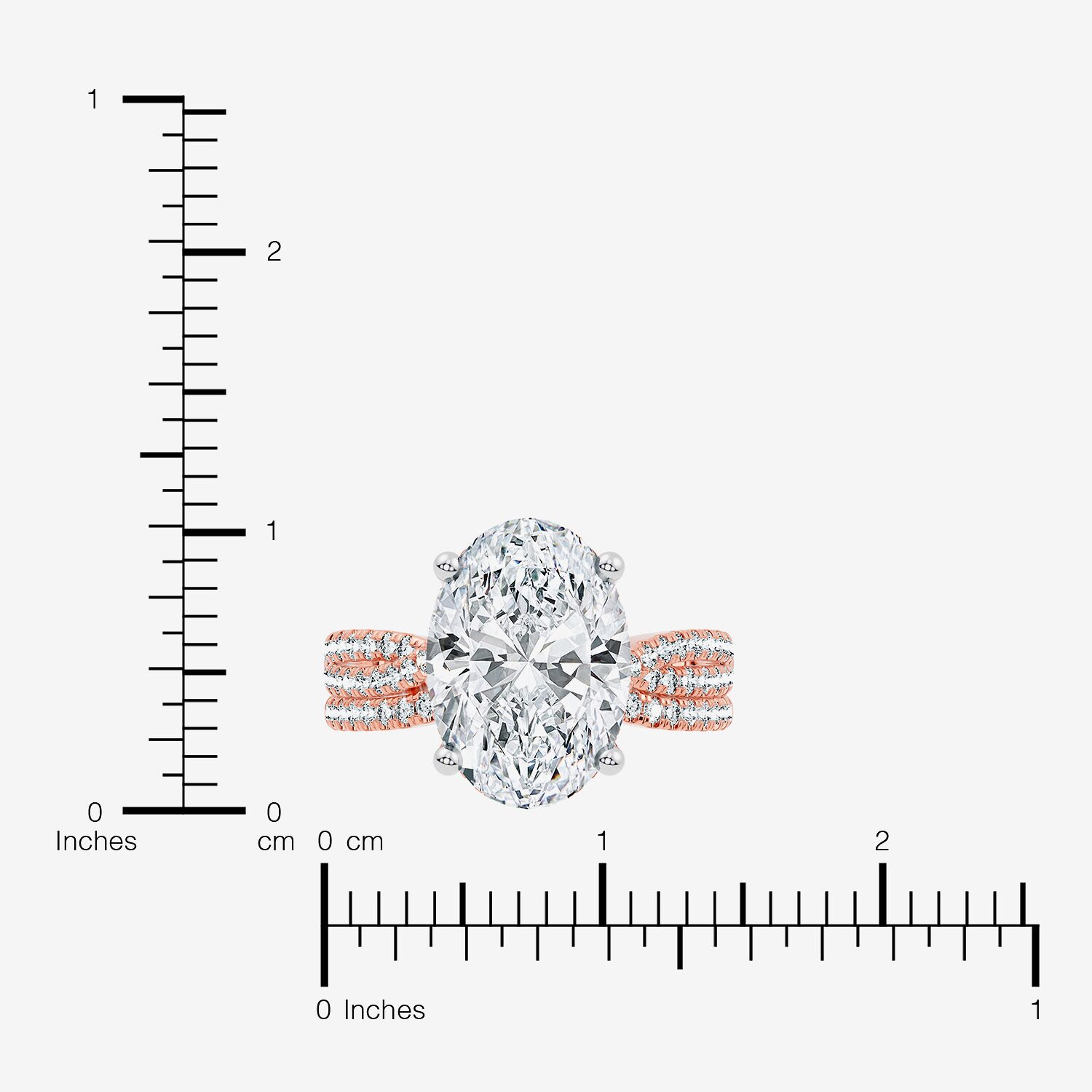 F-G/ Vs2-Si1) Womens 2 1/2 CT. T.W. Lab Grown White Diamond 10K Gold Round Side Stone Bridal Set