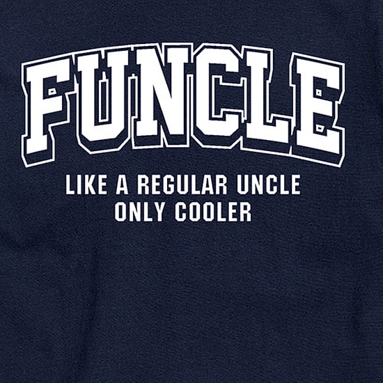 Funcle Mens Crew Neck Short Sleeve Regular Fit Big and Tall Graphic T-Shirt