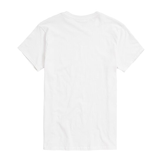 Usa Free Brave Mens Crew Neck Short Sleeve Regular Fit Peanuts Snoopy Big and Tall Graphic T-Shirt