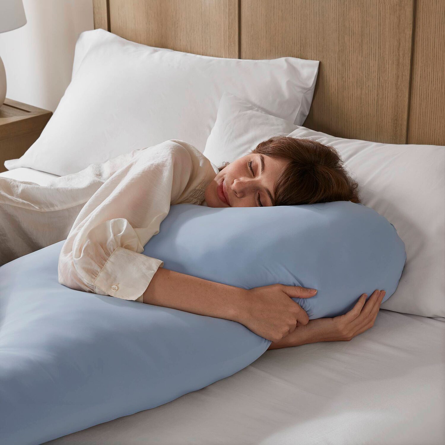 Madison Park Lumi Cooling Body Floor Pillow