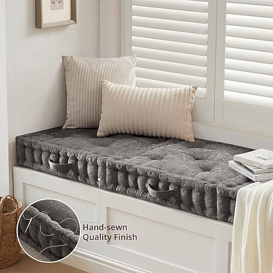Intelligent Design Charvi Poly Chenille Square Floor Pillow