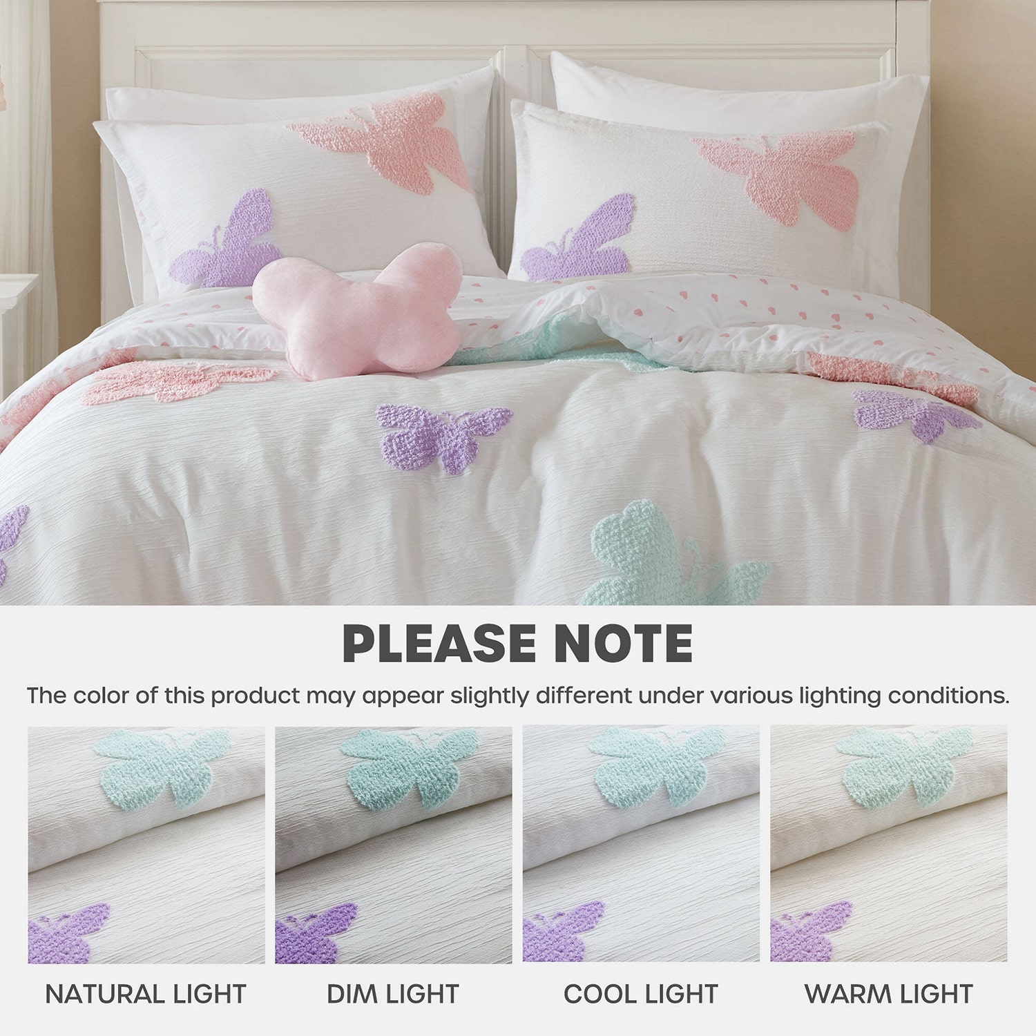 Intelligent Design Sunny Tufted Comforter Set 4-pc. Reversible Easy Care Comforter Set