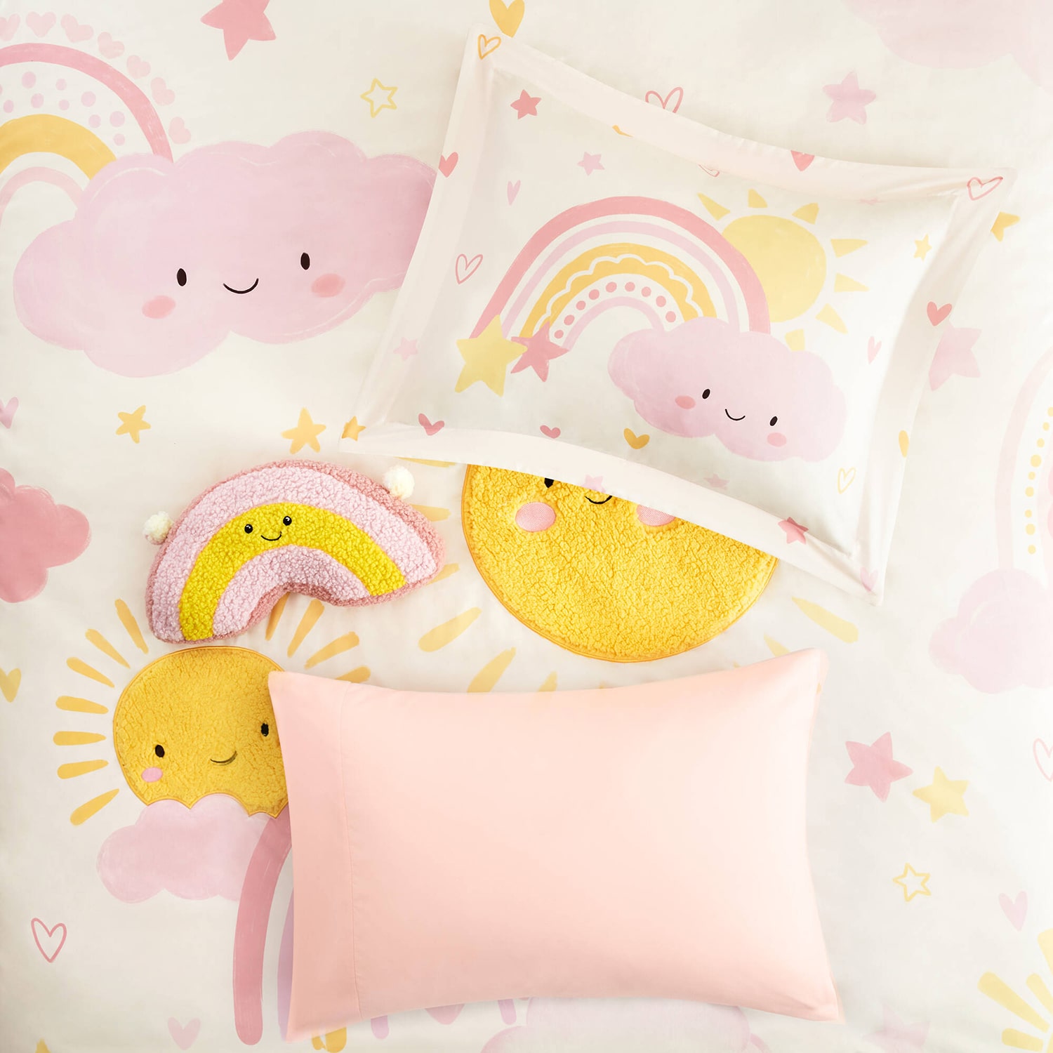 Intelligent Design Sunny Rainbow 6-pc. Easy Care Embroidered Comforter Set