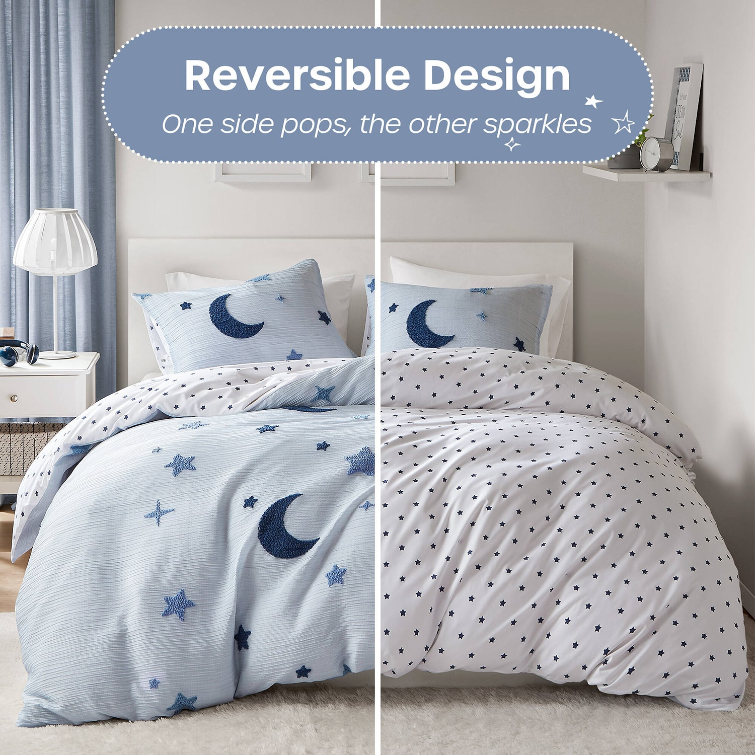 Intelligent Design Celeste Tufted Comforter Set 3-pc. Reversible Easy Care