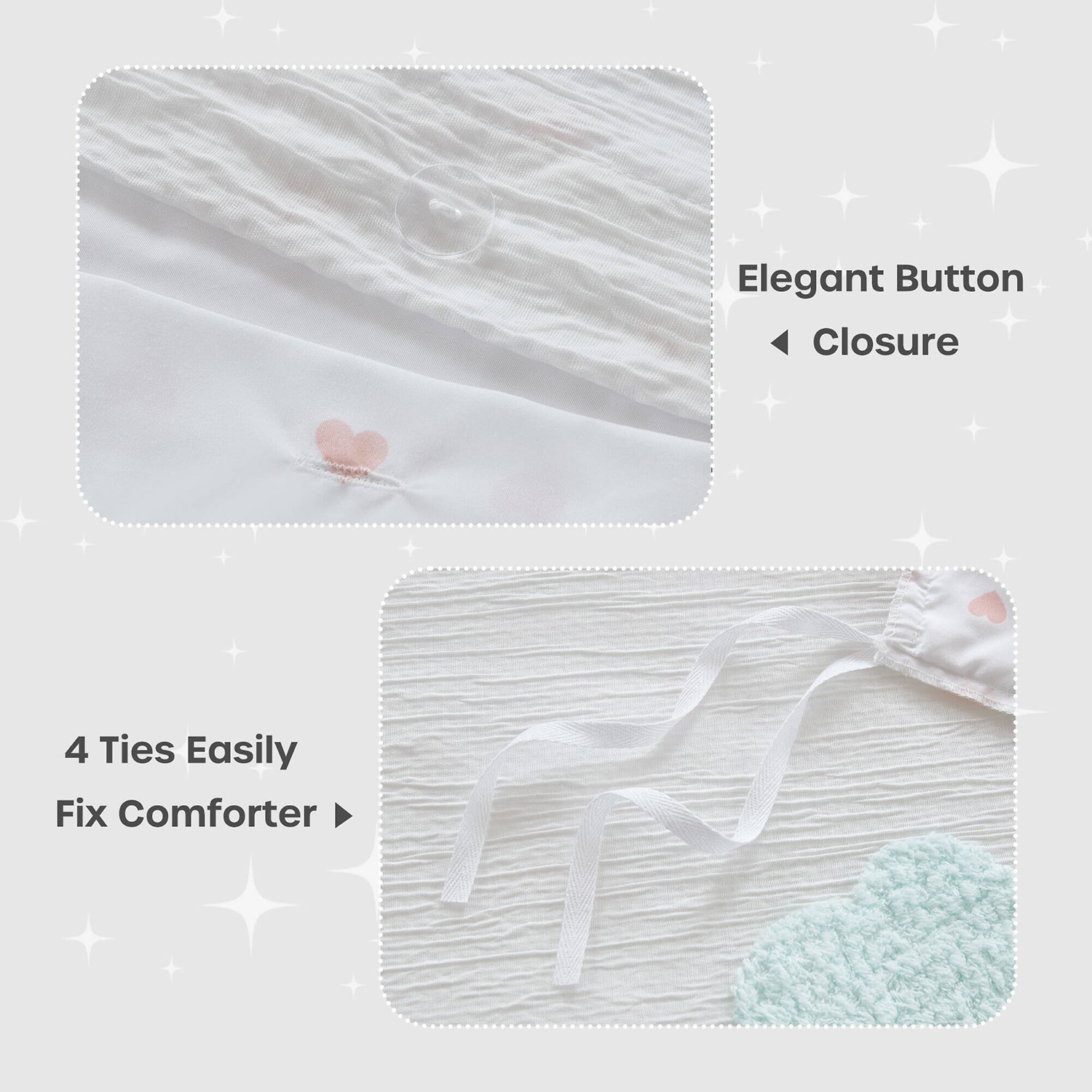 Intelligent Design Sunny 3-pc. Reversible Easy Care Duvet Cover Set