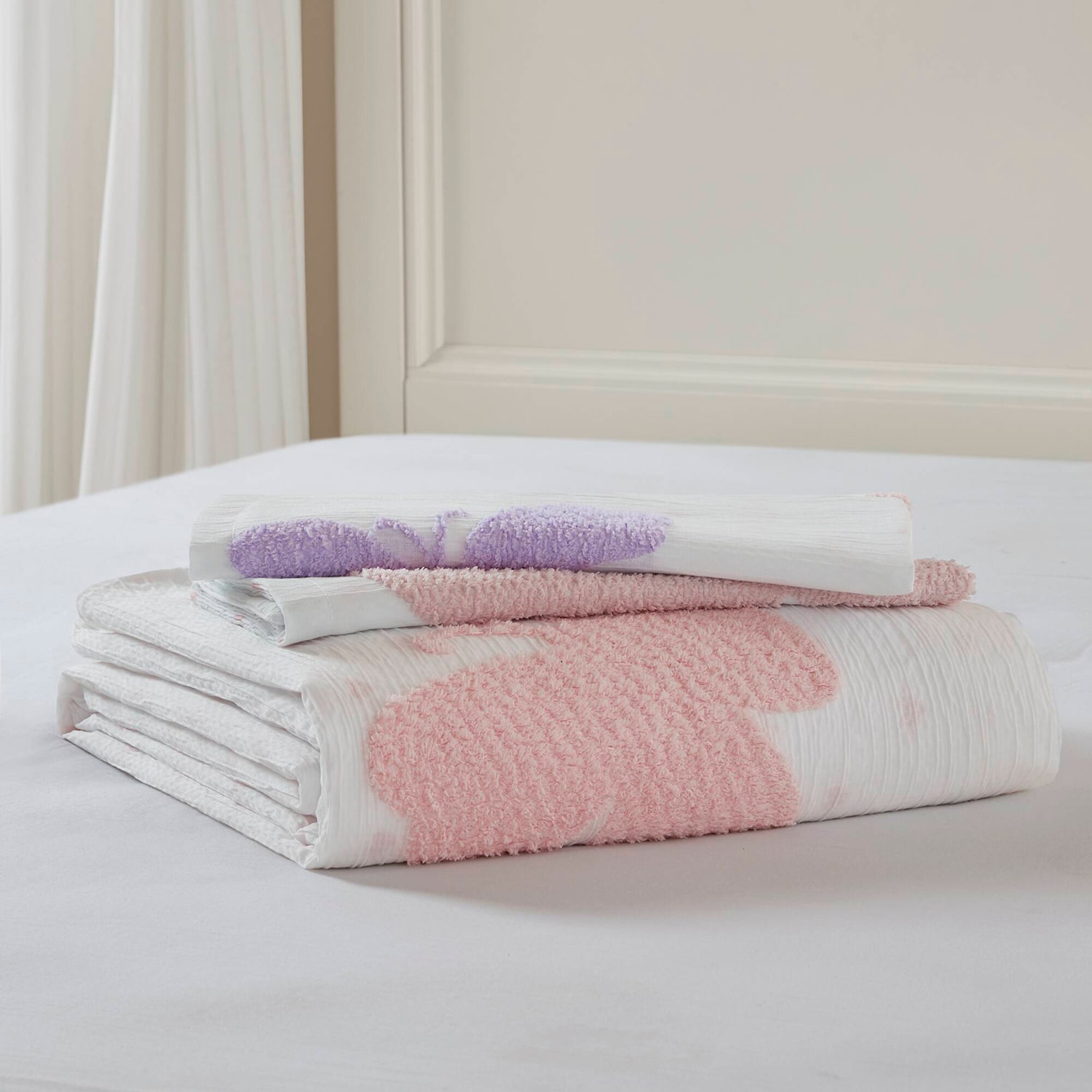 Intelligent Design Sunny 3-pc. Reversible Easy Care Duvet Cover Set