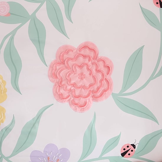 Intelligent Design Maisie Floral Embroidered 6-pc. Comforter Set with Throw Pillow