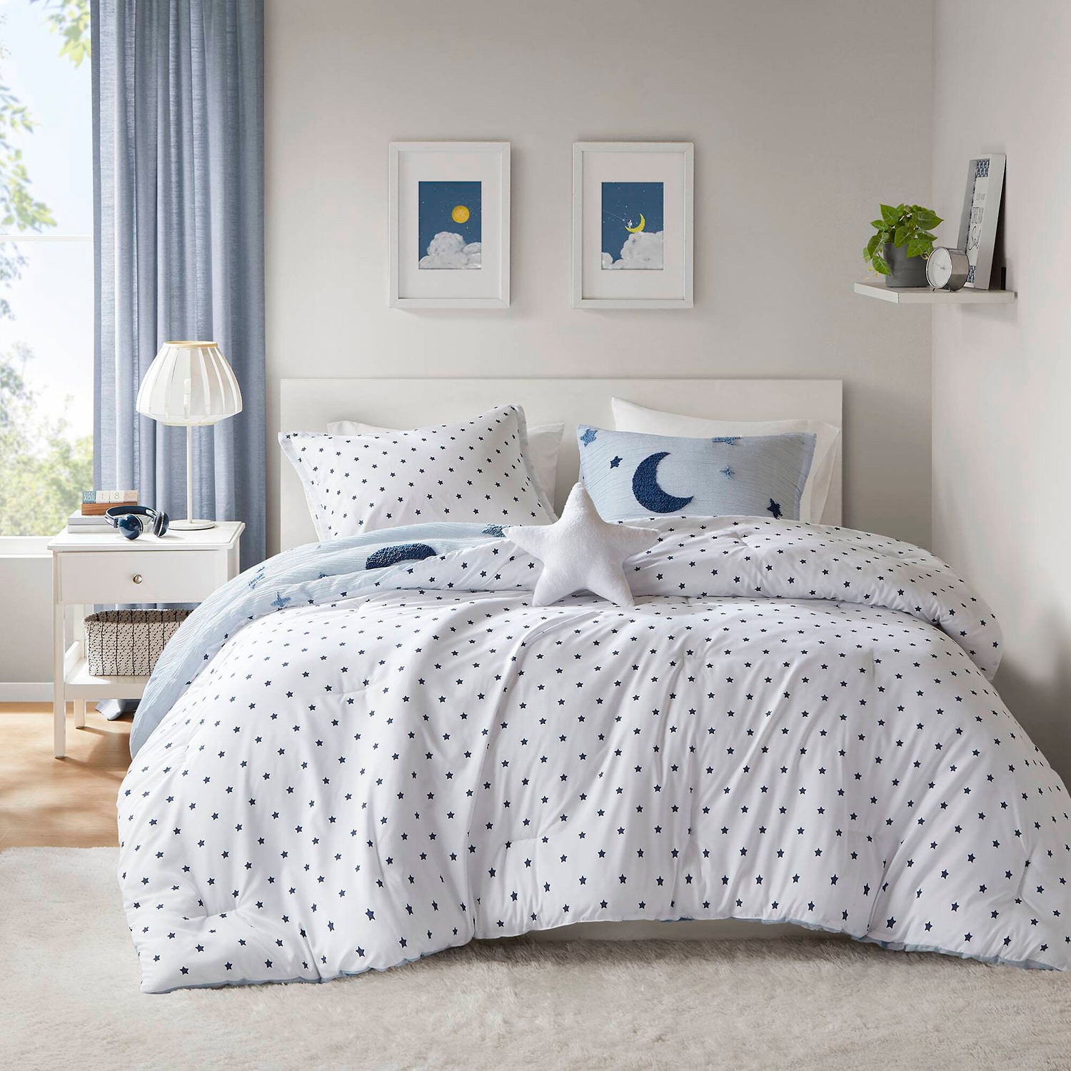 Intelligent Design Celeste Tufted Comforter Set 4-pc. Reversible Easy Care Comforter Set