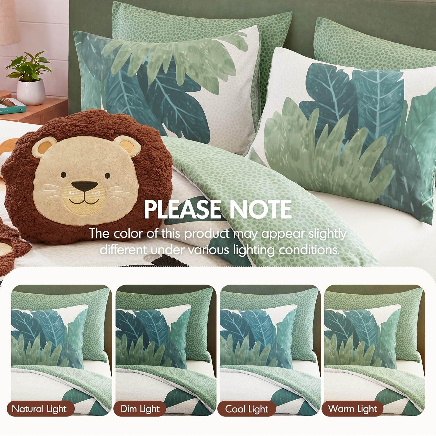 Intelligent Design Intelligent Design Moris Safari Comforter Set 6-pc. Easy Care Embroidered Comforter Set