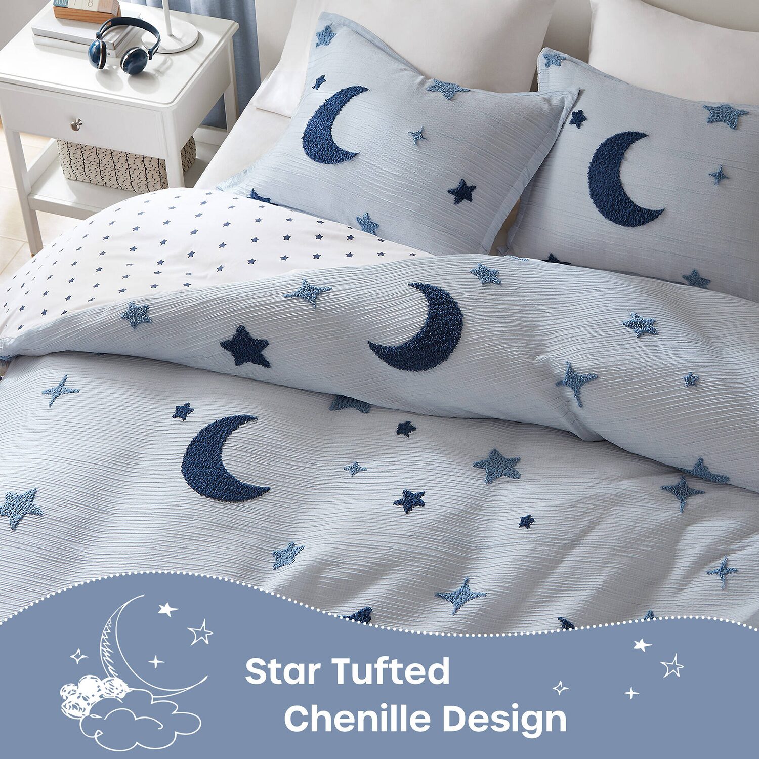Intelligent Design Celeste Tufted Comforter Set 3-pc. Reversible Easy Care