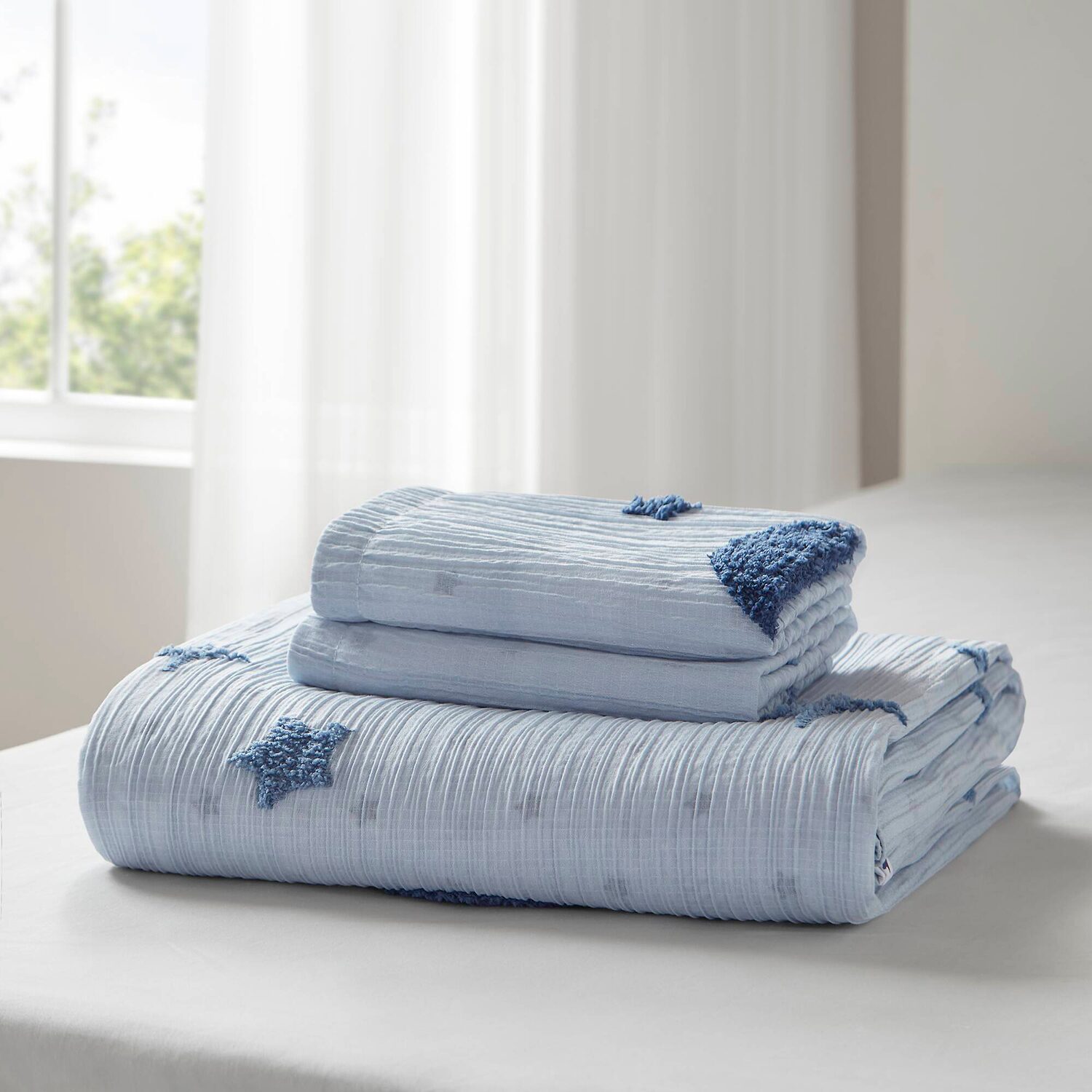 Intelligent Design Celeste Tufted Comforter Set 3-pc. Reversible Easy Care