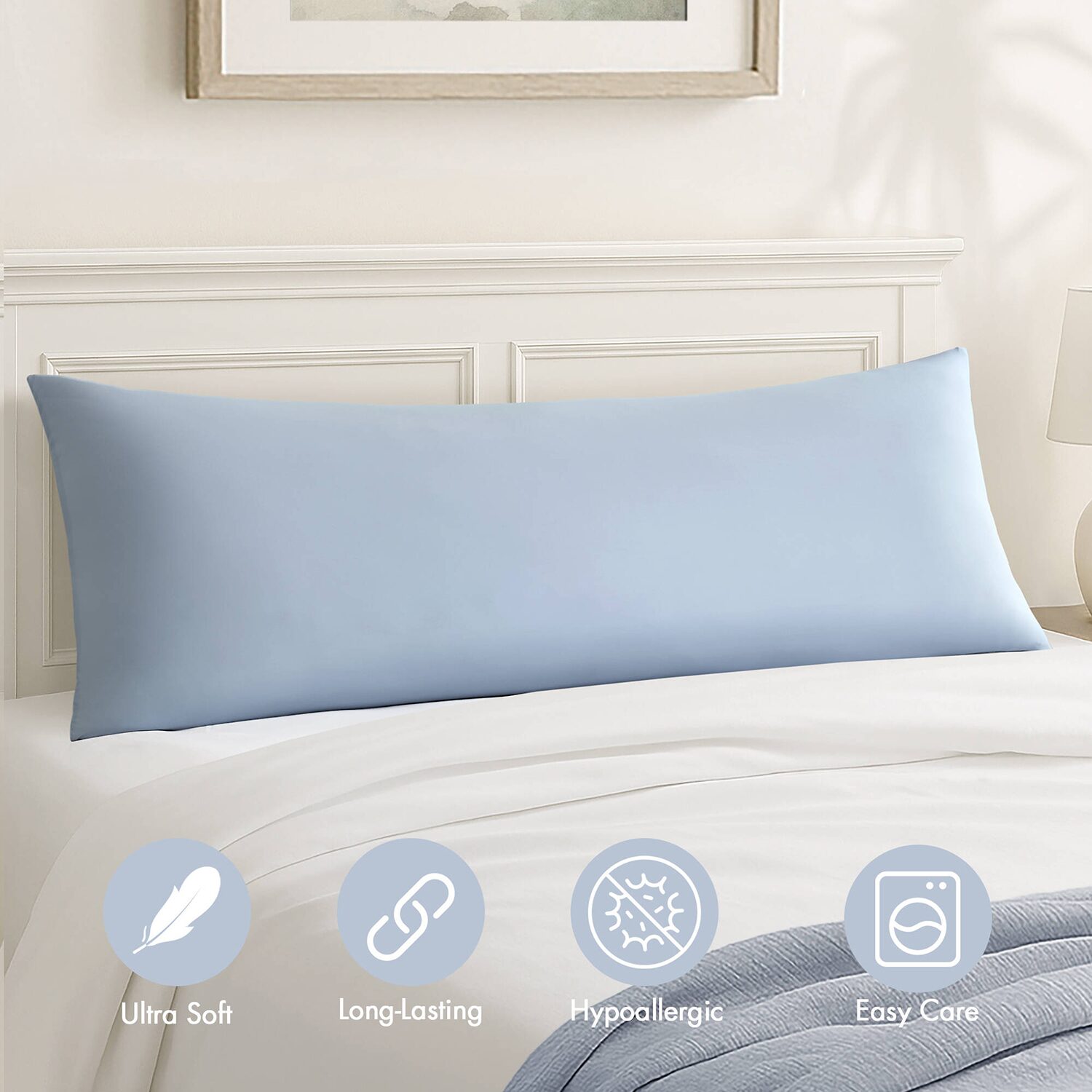Madison Park Lumi Cooling Body Floor Pillow