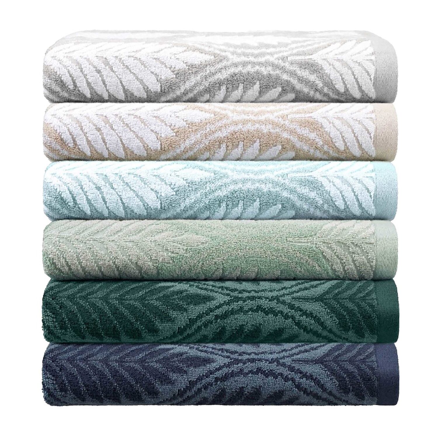 Martex Fern Ogee Quick Dry Floral Bath Towel