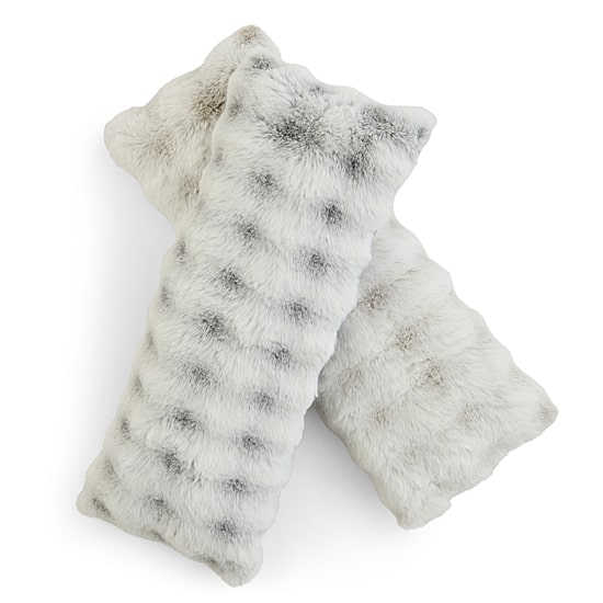 North Pole Trading Co. Bubble Faux Fur Oblong Throw Pillow