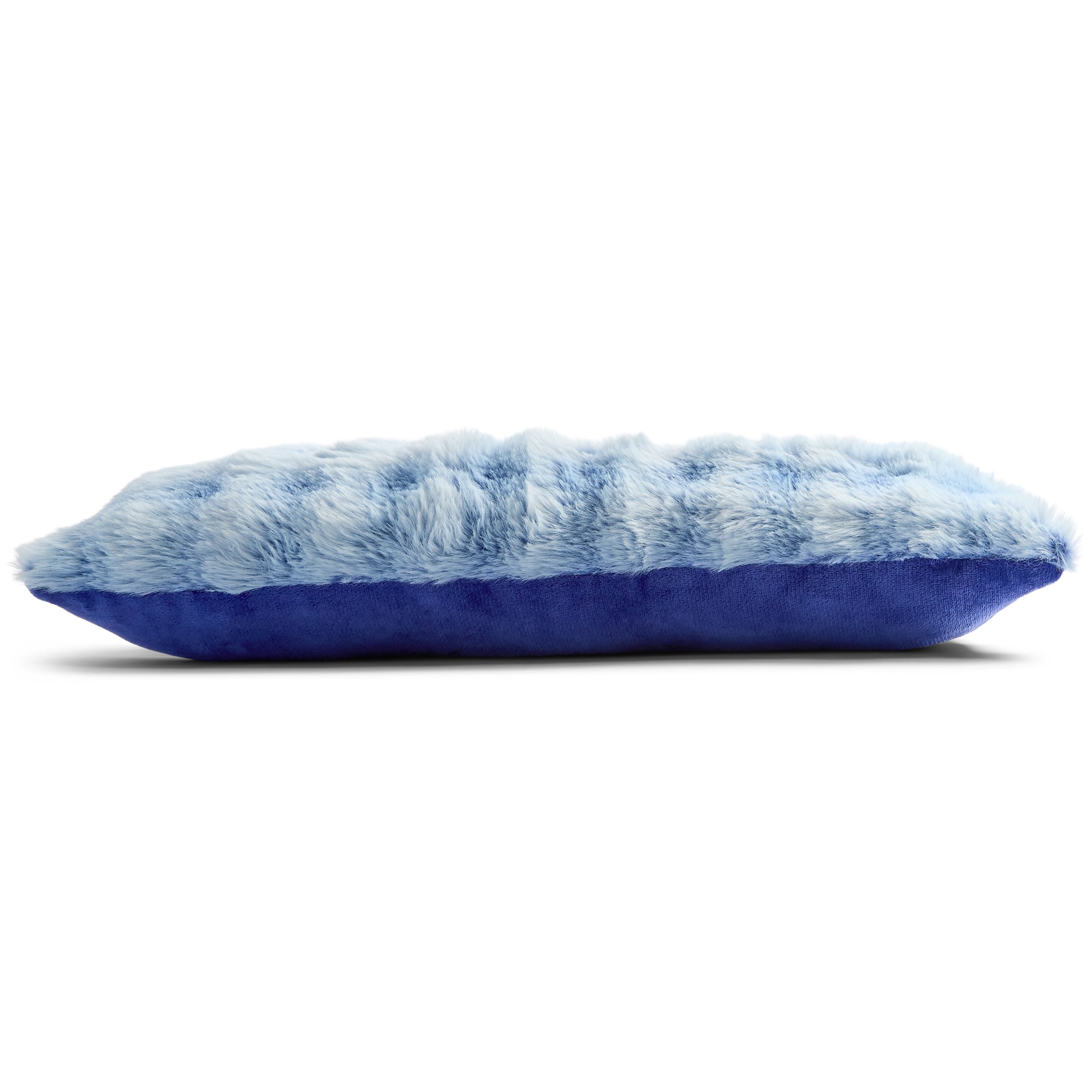 North Pole Trading Co. Bubble Faux Fur Merry Oblong Throw Pillow