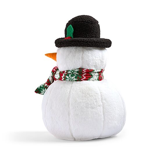 North Pole Trading Co. Snowman Holiday Figural Throw Pillow