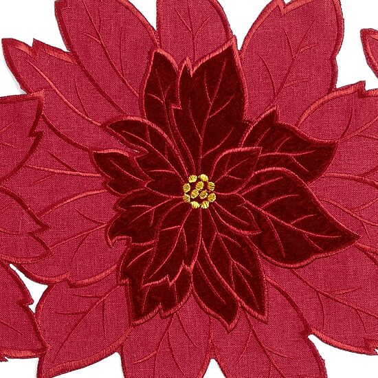 Homewear Marilou Poinsettia Centerpiece