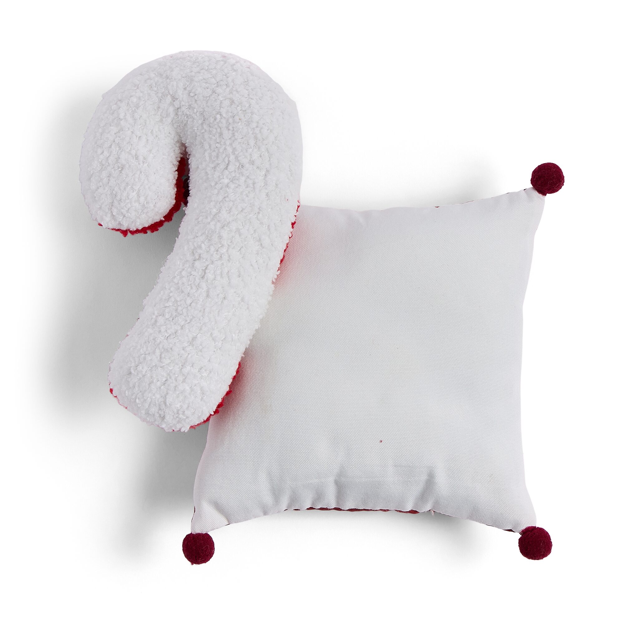 North Pole Trading Co. Holiday Mini 2pk Candy Cane 2-pc. Square Throw Pillow