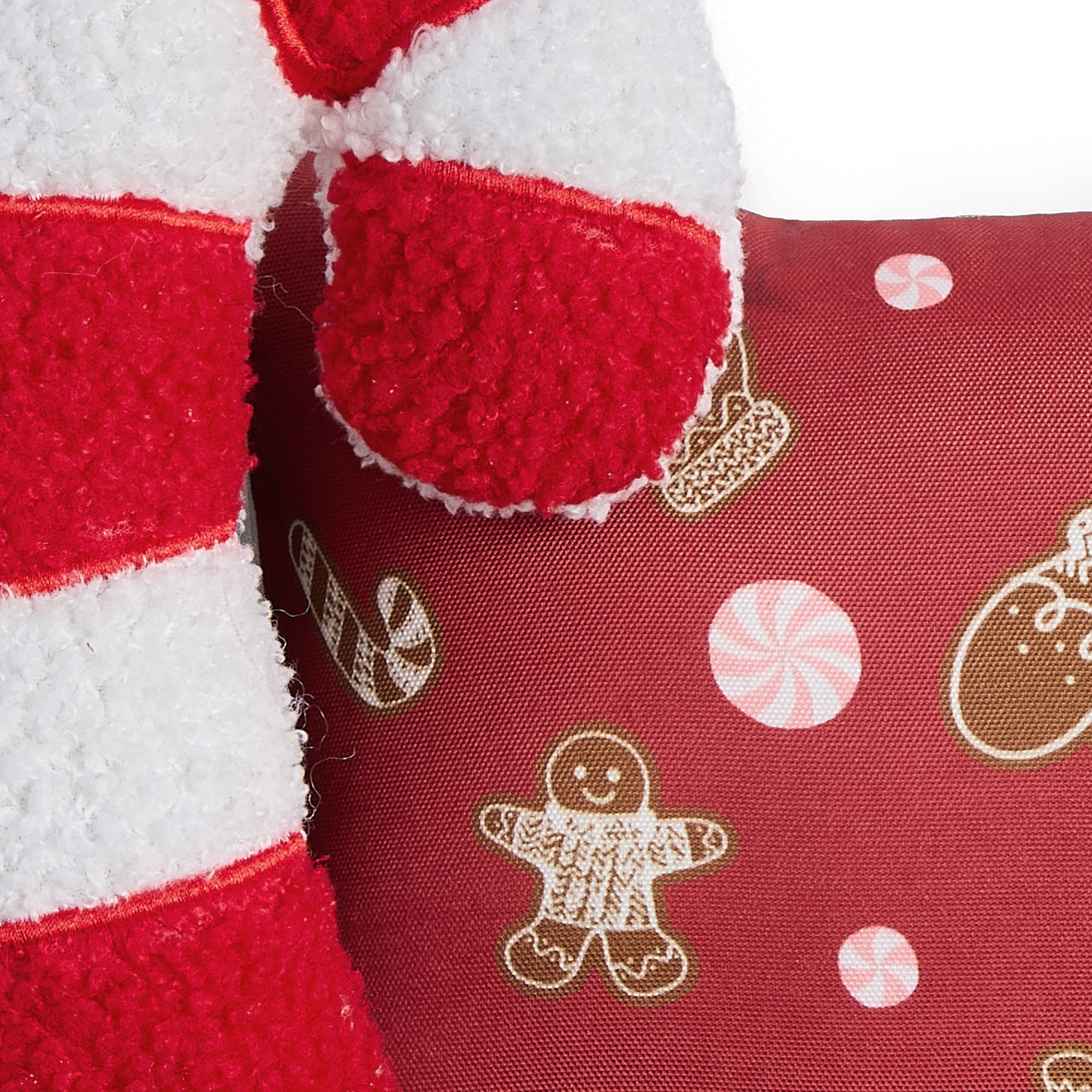 North Pole Trading Co. Holiday Mini 2pk Candy Cane 2-pc. Square Throw Pillow
